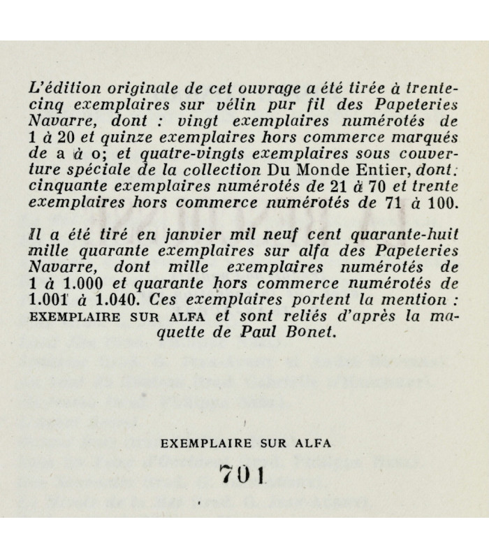 CONRAD (Joseph) - La Rescousse - BONET (Paul)