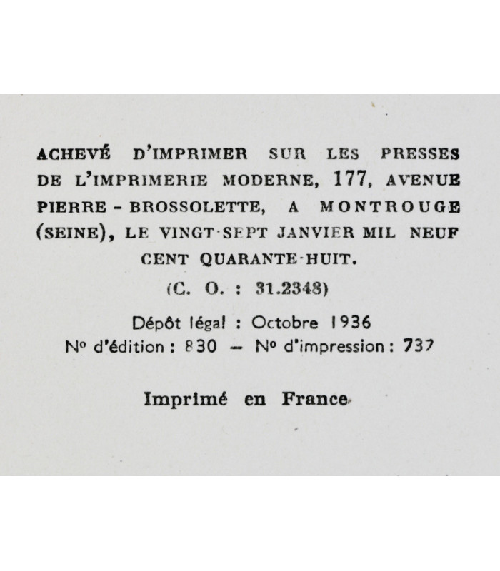 CONRAD (Joseph) - La Rescousse - BONET (Paul)