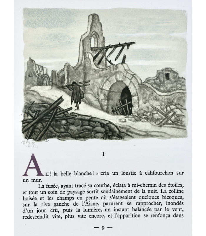 DORGELÈS (Roland) - Le Réveil des morts - LALAU (Maurice)