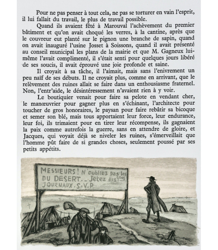 DORGELÈS (Roland) - Le Réveil des morts - LALAU (Maurice)