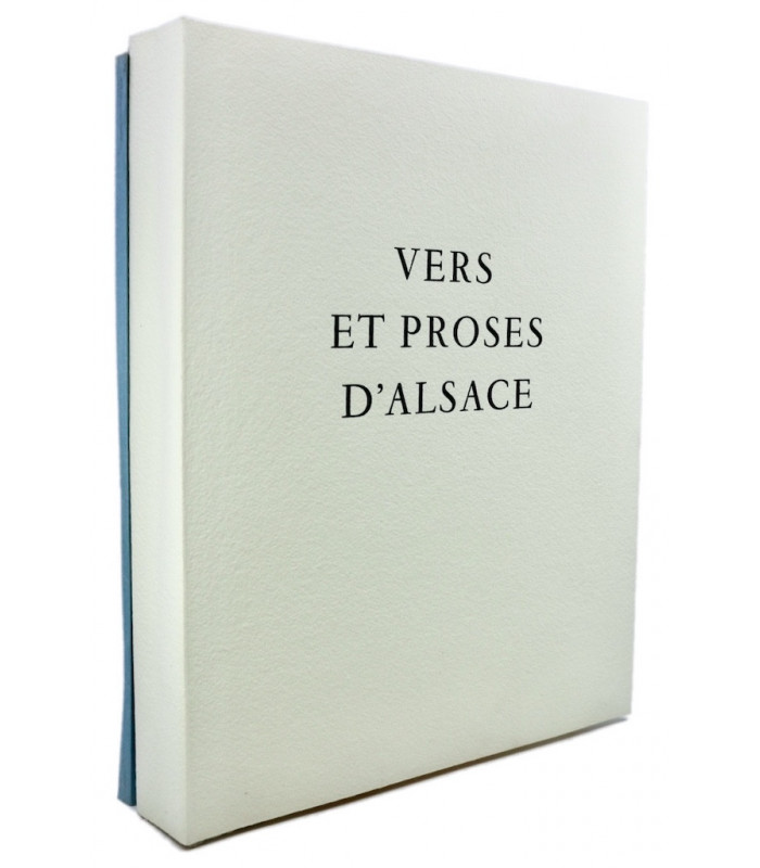 ANONYME - Vers et proses d’Alsace - CLAUS (Camille)