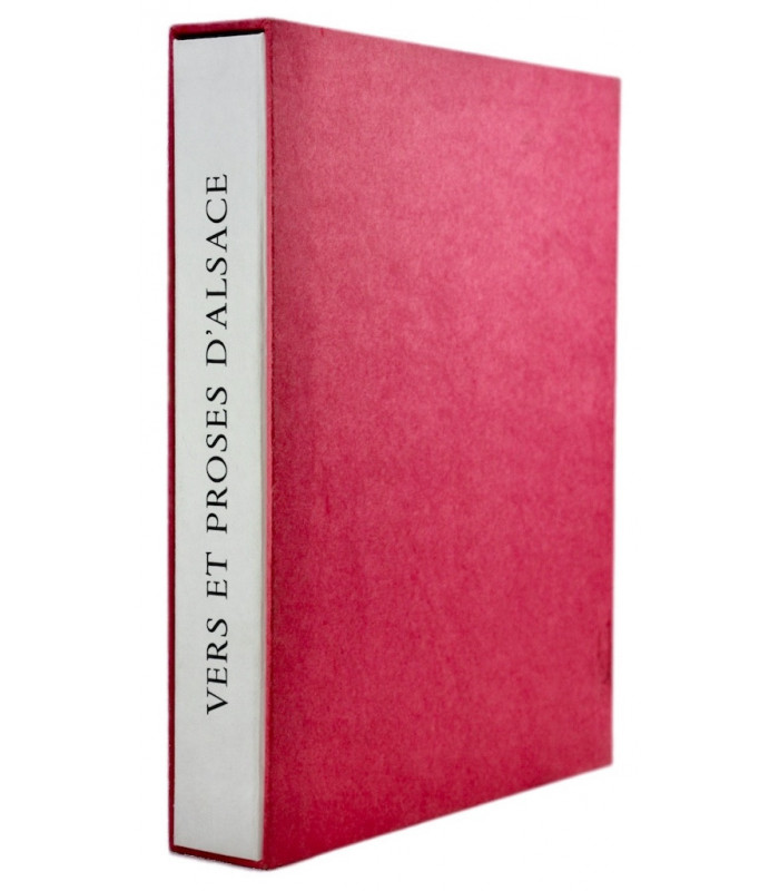 ANONYME - Vers et proses d’Alsace - CLAUS (Camille)