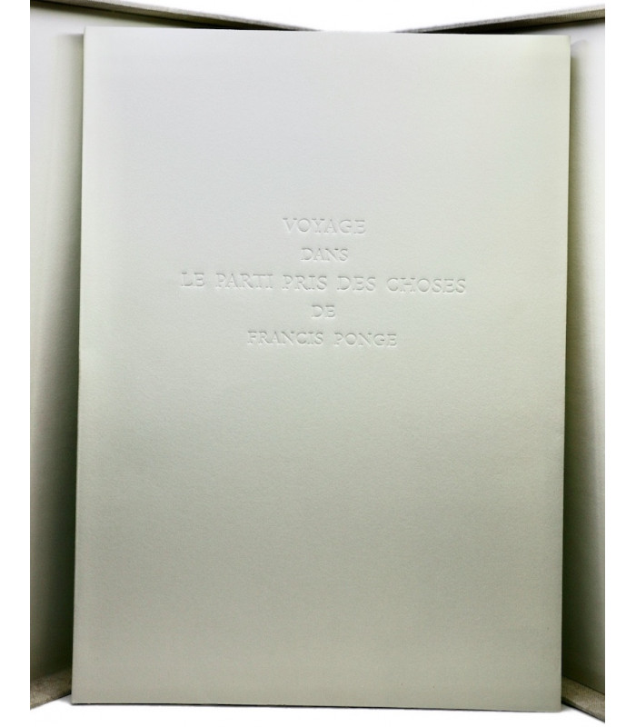 PONGE (Francis) - Voyage dans le parti pris des choses - MATHIEUX-MARIE (Jean-Michel)