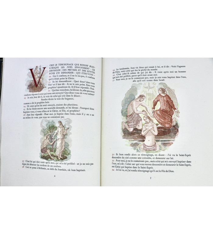 LE MAISTRE DE SACY - Le Saint évangile de Jésus-Christ selon Saint Jean - BERNARD (Jean)