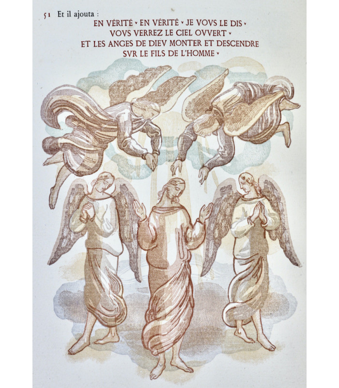 LE MAISTRE DE SACY - Le Saint évangile de Jésus-Christ selon Saint Jean - BERNARD (Jean)