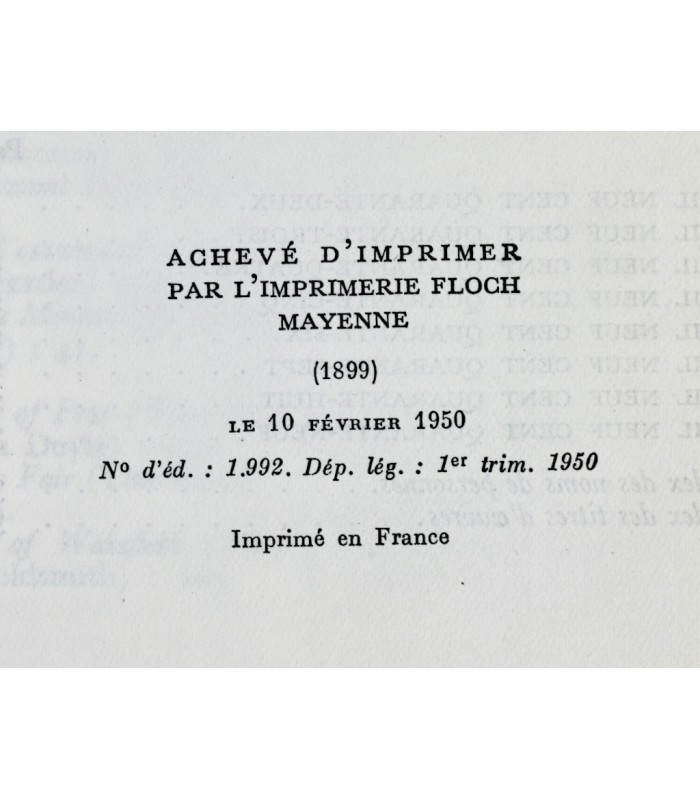 GIDE (André) - Journal 1942-1949 - BONET (Paul)