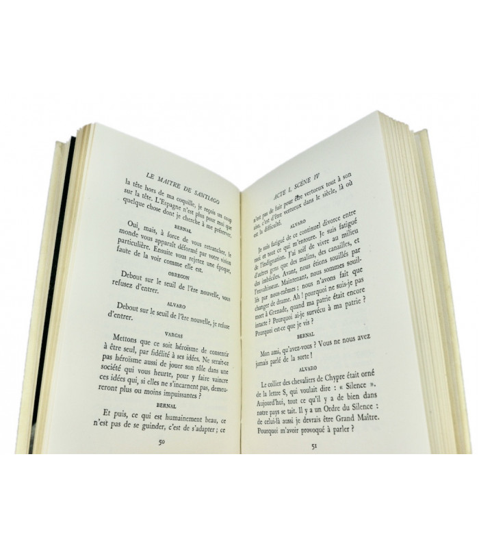 MONTHERLANT (Henry de) - Le Maître de Santiago - BONET (Paul)