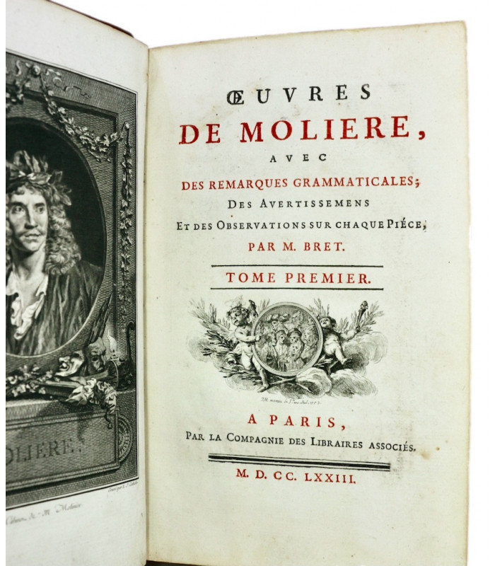 MOLIÈRE (Jean-Baptiste Poquelin, dit) - Oeuvres - MOREAU LE JEUNE