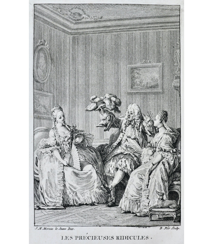 MOLIÈRE (Jean-Baptiste Poquelin, dit) - Oeuvres - MOREAU LE JEUNE