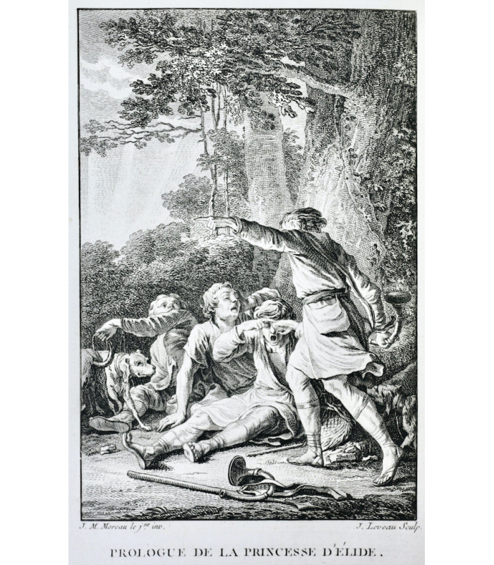 MOLIÈRE (Jean-Baptiste Poquelin, dit) - Oeuvres - MOREAU LE JEUNE