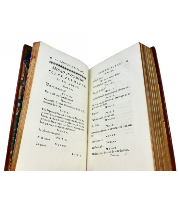 MOLIÈRE (Jean-Baptiste Poquelin, dit) - Oeuvres - MOREAU LE JEUNE
