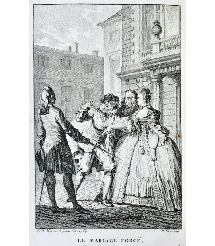MOLIÈRE (Jean-Baptiste Poquelin, dit) - Oeuvres - MOREAU LE JEUNE