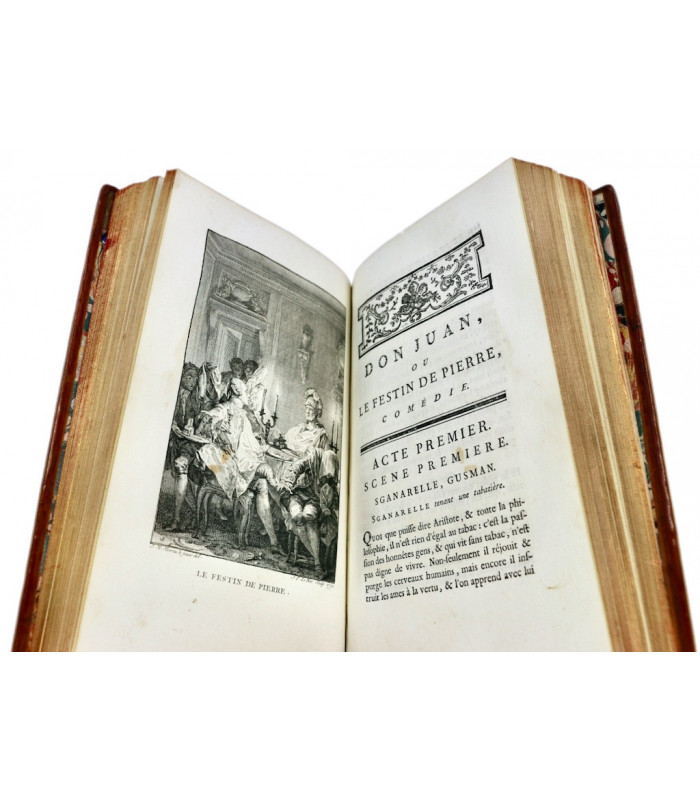 MOLIÈRE (Jean-Baptiste Poquelin, dit) - Oeuvres - MOREAU LE JEUNE