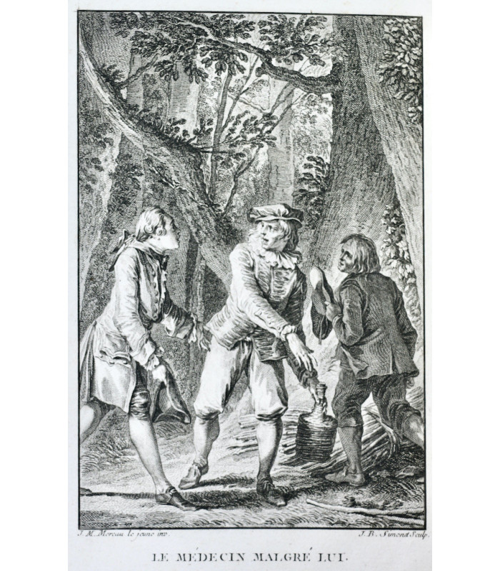 MOLIÈRE (Jean-Baptiste Poquelin, dit) - Oeuvres - MOREAU LE JEUNE