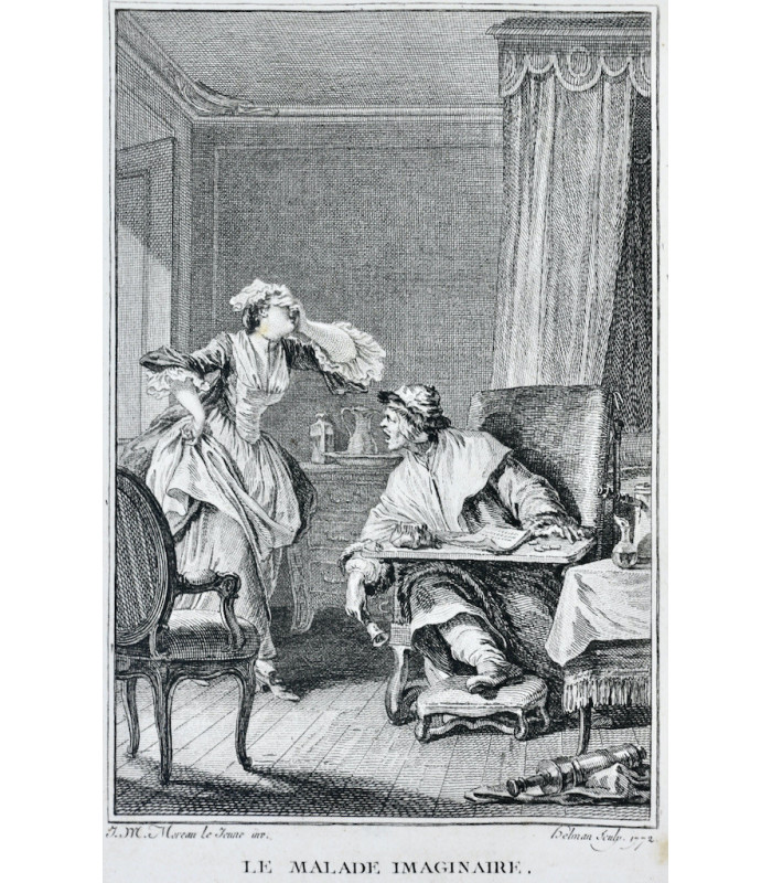 MOLIÈRE (Jean-Baptiste Poquelin, dit) - Oeuvres - MOREAU LE JEUNE