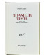 VALÉRY (Paul) - Monsieur Teste - BONET (Paul)