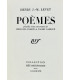 LEVET (Henry J.-M.) - Poèmes - BONET (Paul)