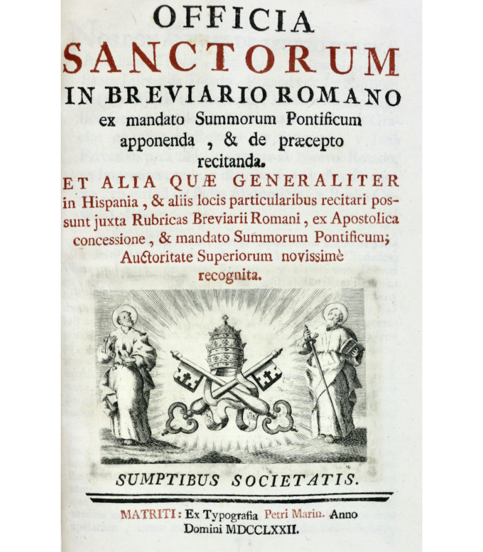 Officia propria Sanctorum toletanae ecclesiae […]