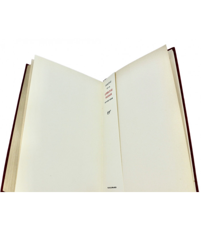 GIDE (André) - Tableau de la littérature française XVIIe-XVIIIe siècles de Corneille à Chénier