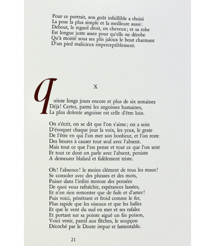 VERLAINE (Paul) - Parallèlement. Romances sans paroles. Chansons pour elle - MATHONNAT (Michel)