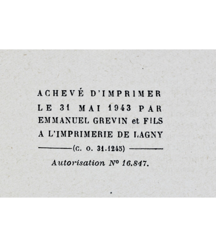 QUENEAU (Raymond) - Les Ziaux - BONET (Paul)