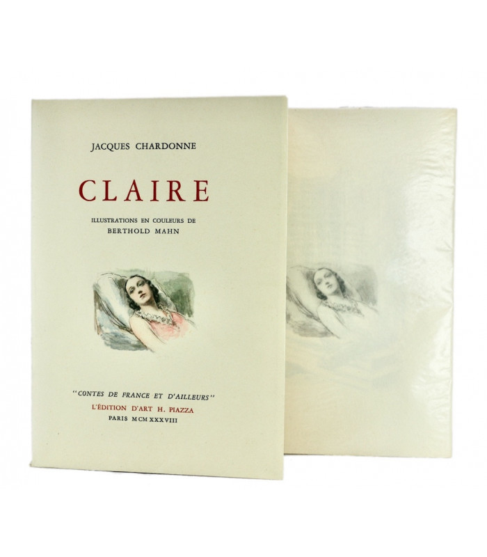 CHARDONNE (Jacques) - Claire - BERTHOLD MAHN