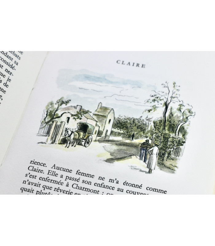 CHARDONNE (Jacques) - Claire - BERTHOLD MAHN