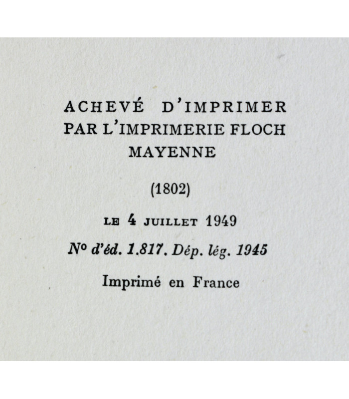 SARTRE (Jean-Paul) - L’Âge de raison - PRASSINOS (Mario)
