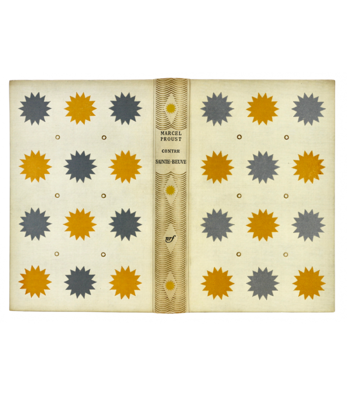 PROUST (Marcel) - Contre Sainte Beuve - BONET (Paul)