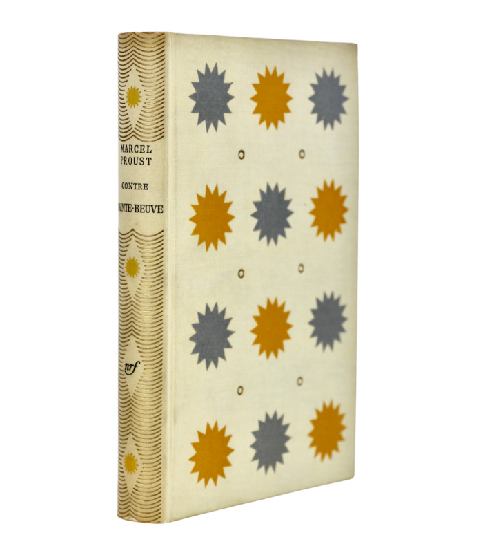 PROUST (Marcel) - Contre Sainte Beuve - BONET (Paul)