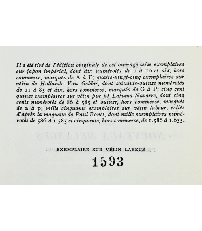 PROUST (Marcel) - Contre Sainte Beuve - BONET (Paul)