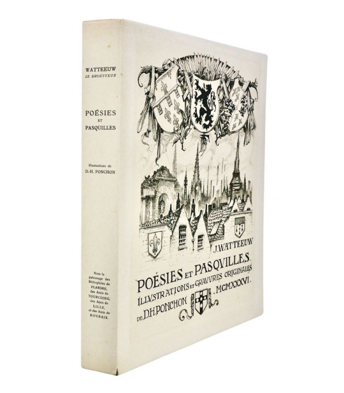 WATTEEUW (Jules) - Poésies et pasquilles - PONCHON (D.-H.)