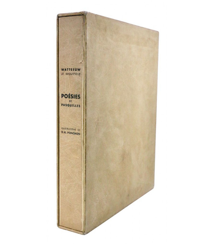 WATTEEUW (Jules) - Poésies et pasquilles - PONCHON (D.-H.)