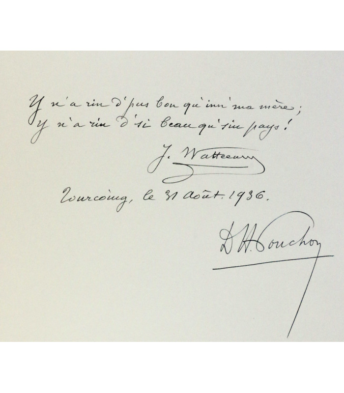 WATTEEUW (Jules) - Poésies et pasquilles - PONCHON (D.-H.)