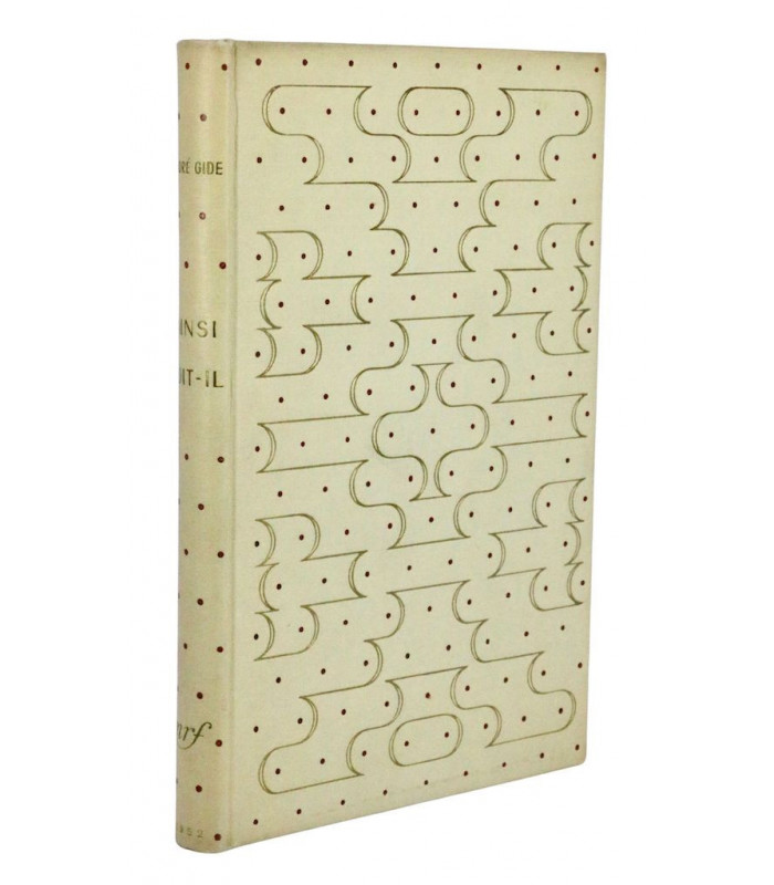 GIDE (André) - Ainsi soit-il ou Les jeux sont faits - BONET (Paul)