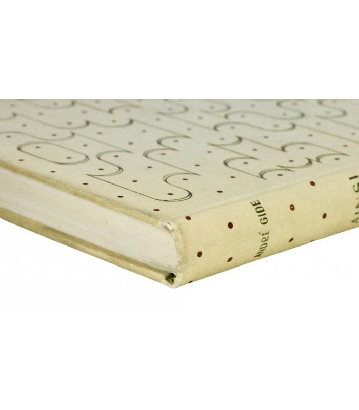 GIDE (André) - Ainsi soit-il ou Les jeux sont faits - BONET (Paul)