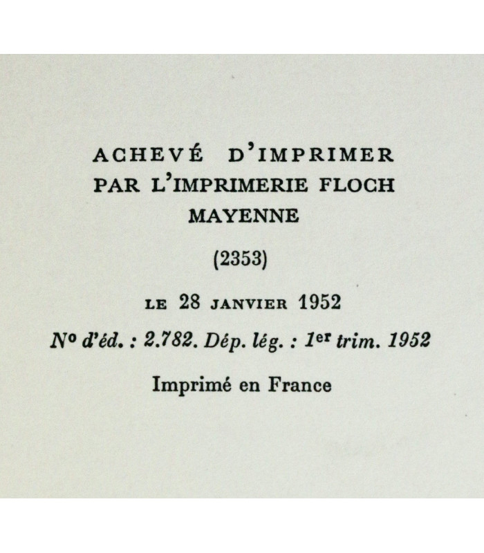 GIDE (André) - Ainsi soit-il ou Les jeux sont faits - BONET (Paul)