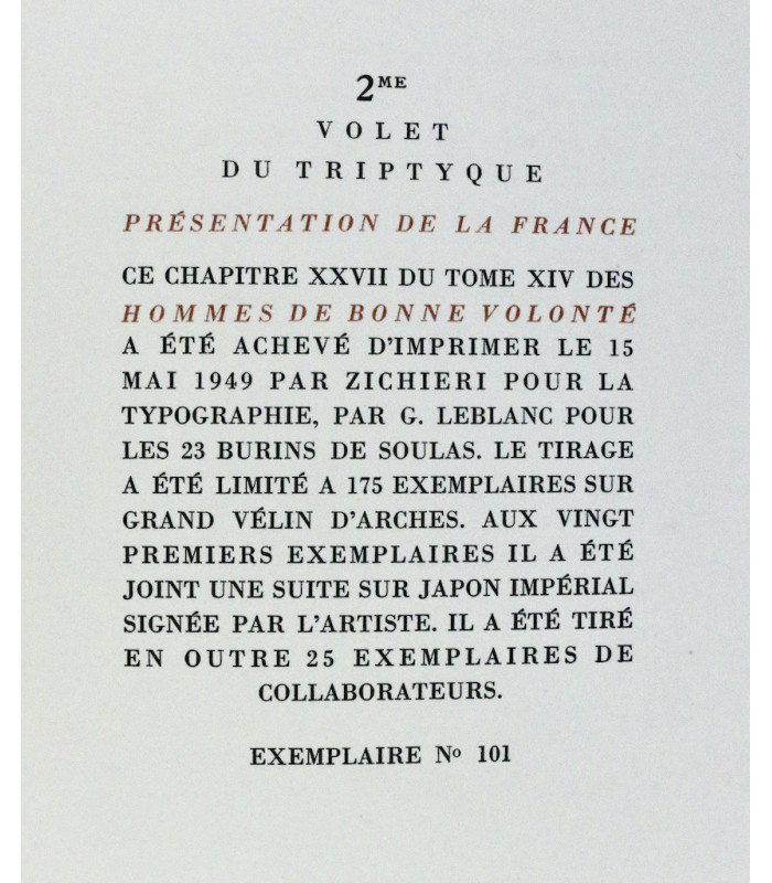 MICHELET (Jules), ROMAINS (Jules) & SUARÈS (André) - Présentation de la France - ROCHE (Marcel), SOULAS & JACQUEMIN (André)