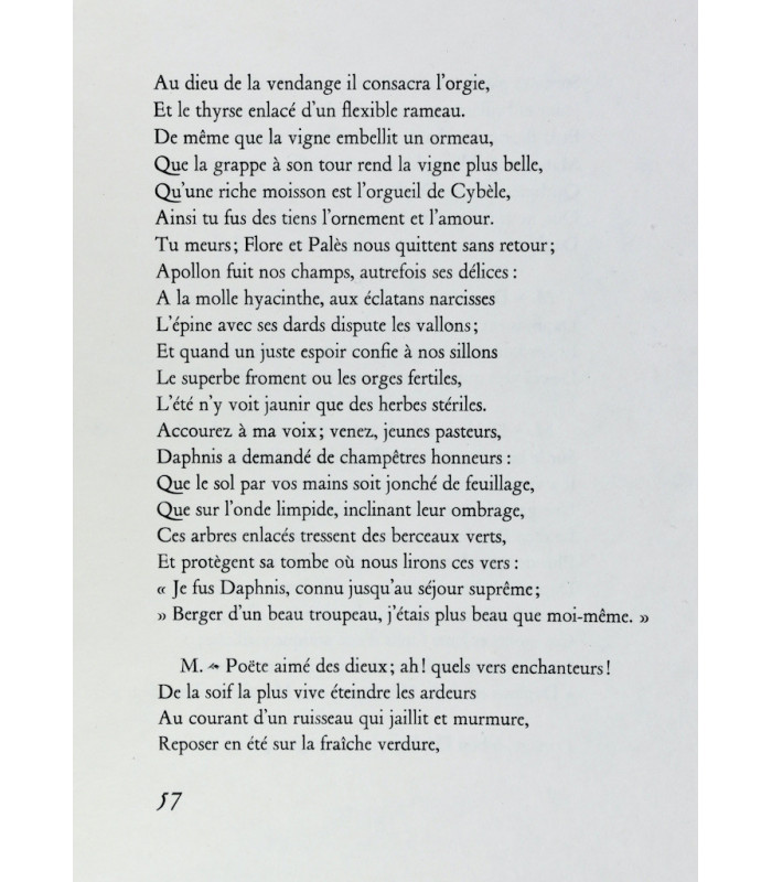 VIRGILE - Les Bucoliques - BARRET (Gaston)