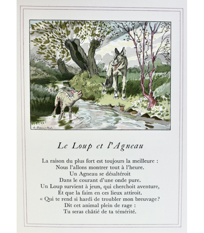 LA FONTAINE (Jean de) - Fables. Contes - TOUCHET (Jacques)