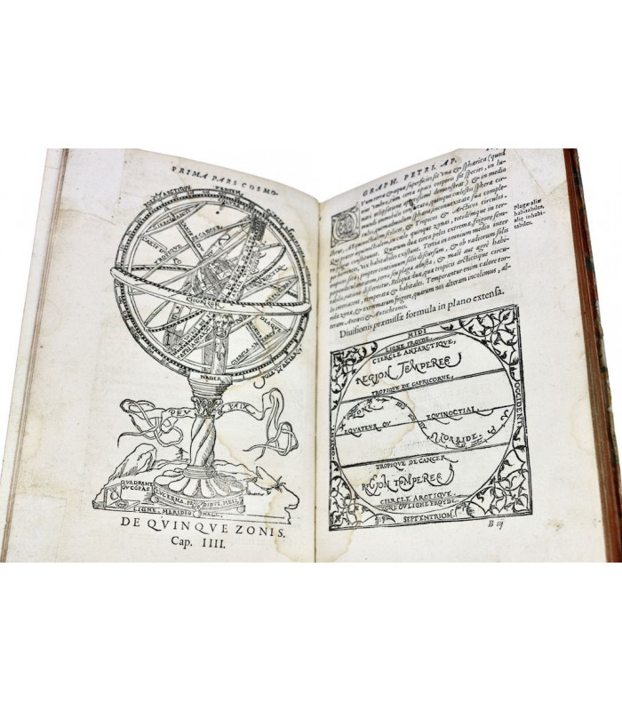 APIAN (Petrus) - FRISIUS (Gemma) - Cosmographia Petri Apiani, per gemmam (…).