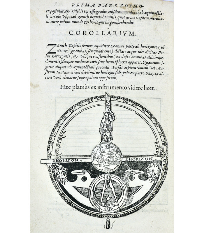 APIAN (Petrus) - FRISIUS (Gemma) - Cosmographia Petri Apiani, per gemmam (…).