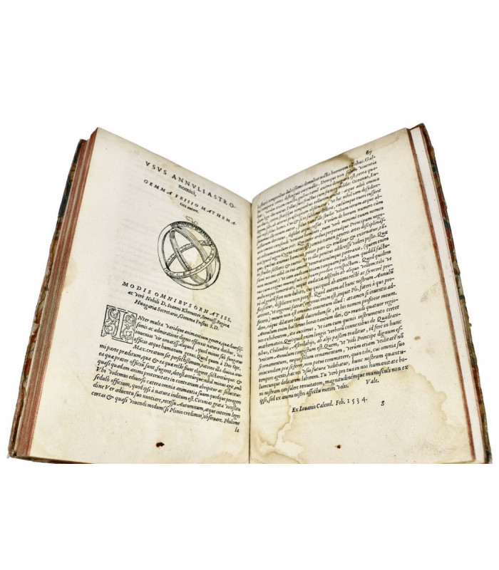 APIAN (Petrus) - FRISIUS (Gemma) - Cosmographia Petri Apiani, per gemmam (…).