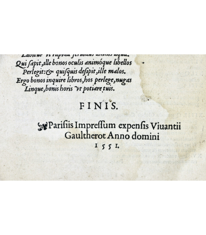 APIAN (Petrus) - FRISIUS (Gemma) - Cosmographia Petri Apiani, per gemmam (…).