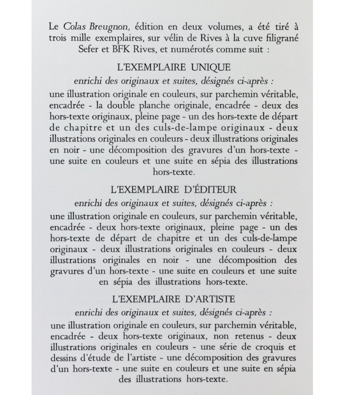 ROLLAND (Romain) - Colas Breugnon - ANSALDI (Arnaud)