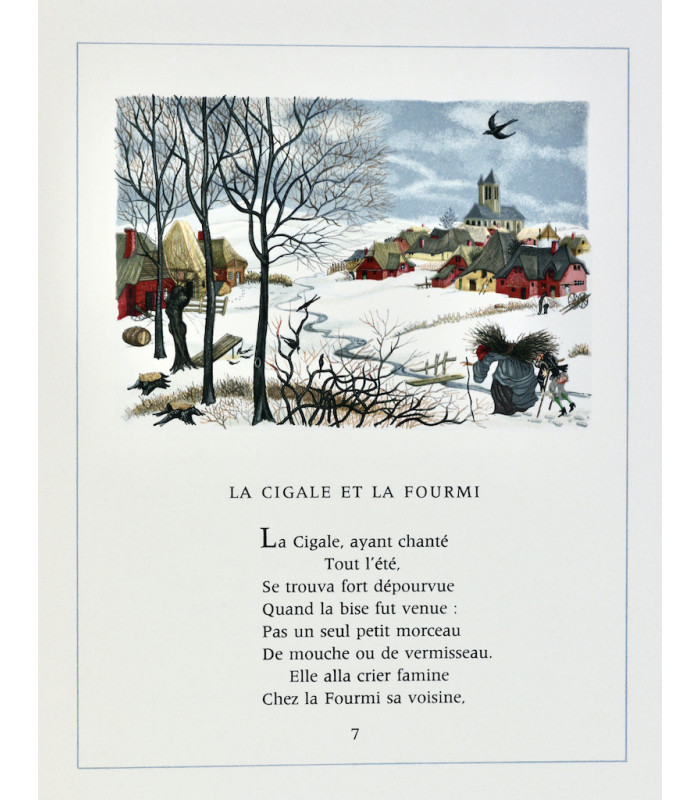 LA FONTAINE (Jean de) - Fables - LEMARIÉ (Henry)