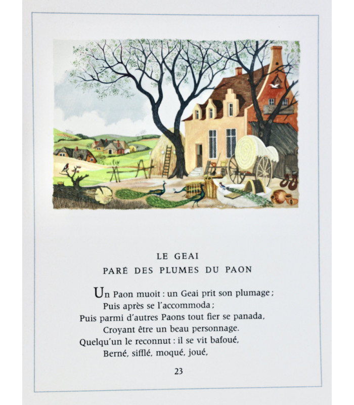 LA FONTAINE (Jean de) - Fables - LEMARIÉ (Henry)