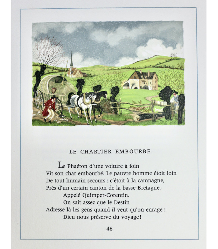 LA FONTAINE (Jean de) - Fables - LEMARIÉ (Henry)