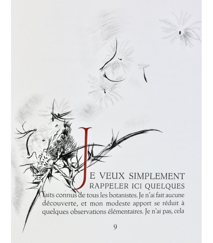 MAETERLINCK (Maurice) - L’Intelligence des Fleurs - NOTTON (Tavy)