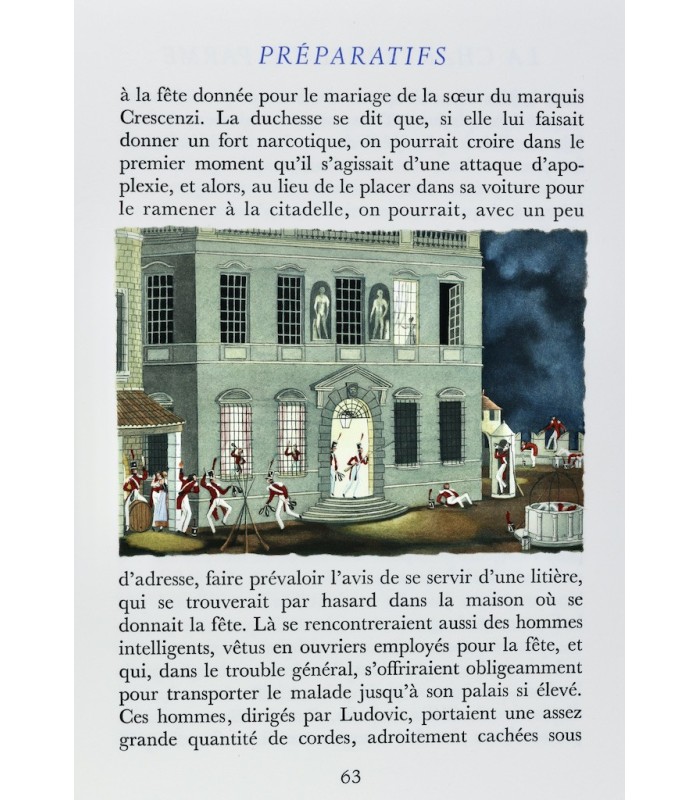 STENDHAL (Henri Beyle, dit) - La Chartreuse de Parme - LEMARIÉ (Henry)